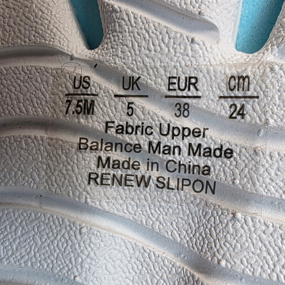Ryka Renew Slip On Walking Sneakers Womens 7.5 White RE-ZORB LITE New in Box - Picture 8 of 10